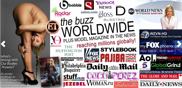Plus Model Mag Worldwide Media Coverage