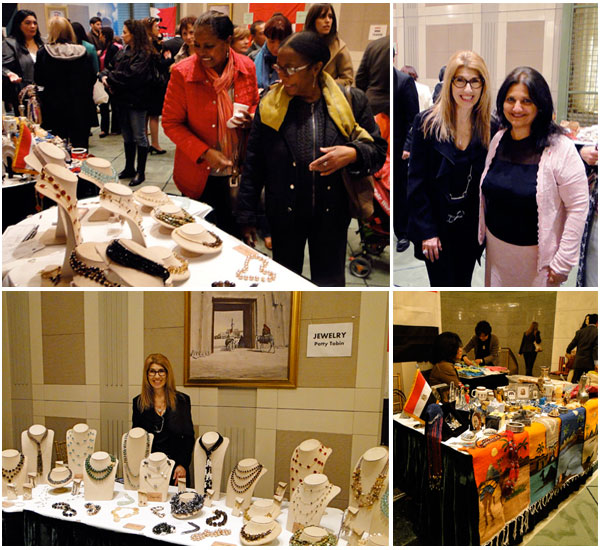 Patty Tobin jewelry at the united nations