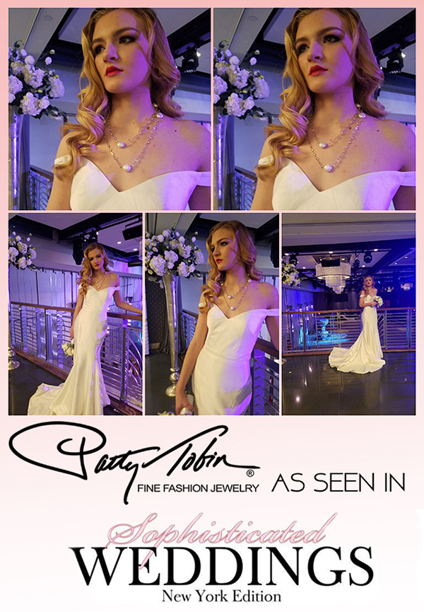 Patty Tobin Bridal Jewelry Sophisticated Weddings Magazine Photoshoot