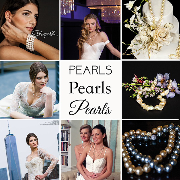 Patty Tobin Pearl Jewelry for Weddings