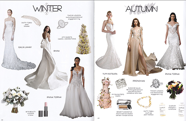 Patty Tobin Pearls Featured in Sophisticated Weddings